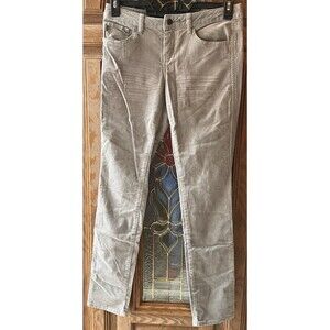 Tripp NYC Pants Women's Gray Skinny Corduroy T Pockets Style CD8594 SZ 7 30x32